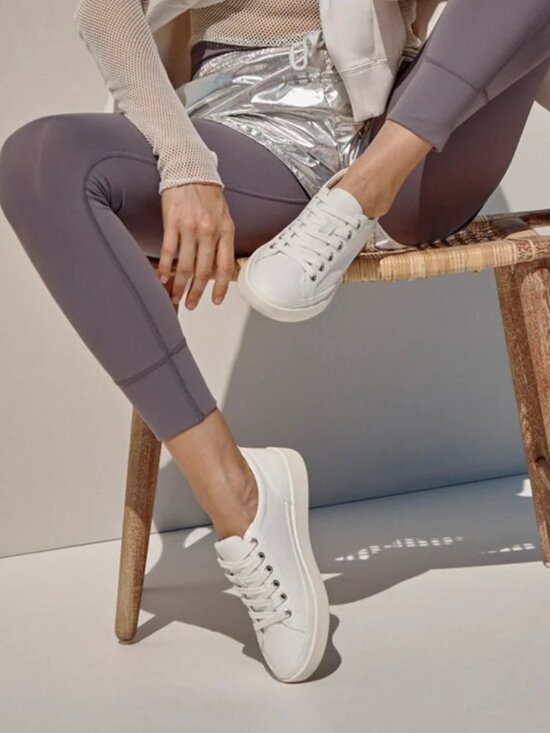 Vionic Shoes - Vionic Winny Sneakers - Color: White - Size: Women 9